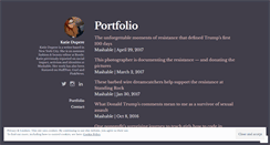 Desktop Screenshot of katiedupere.com