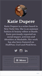 Mobile Screenshot of katiedupere.com